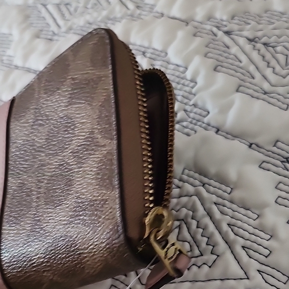 Coach Brown and Pink Wallet - Picture 2 of 16